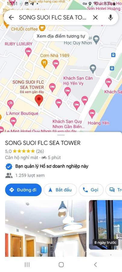קוי נון Song Suoi Flc Seatower - Seaview Apartment מראה חיצוני תמונה